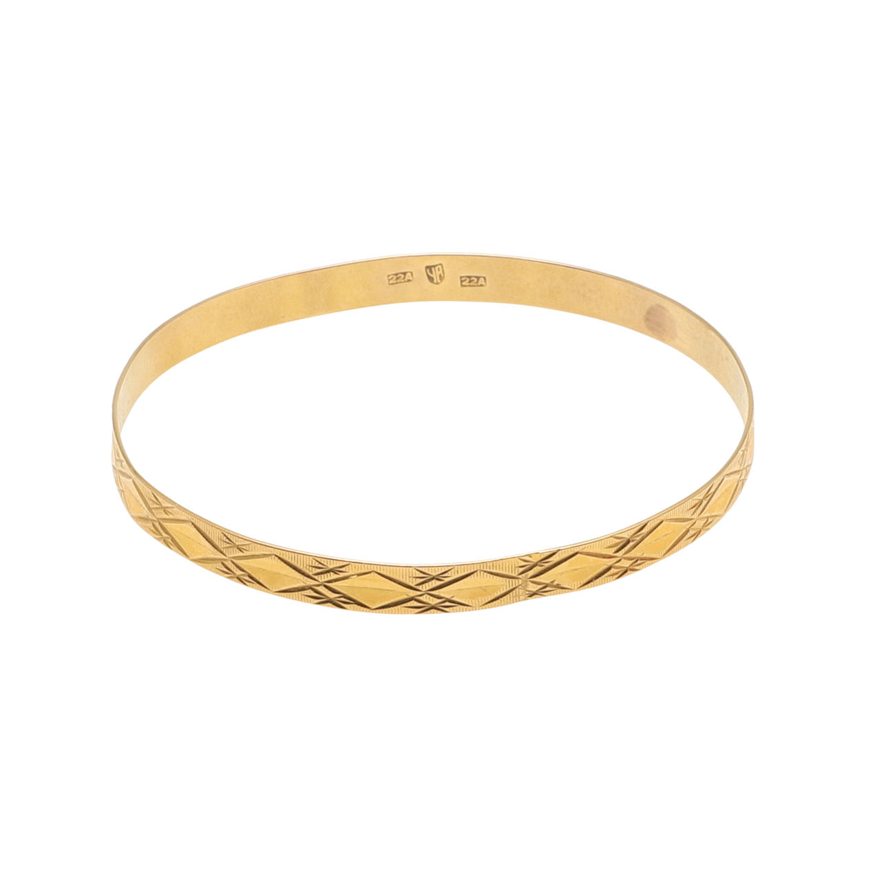 EN 22CT GULDARMRING.