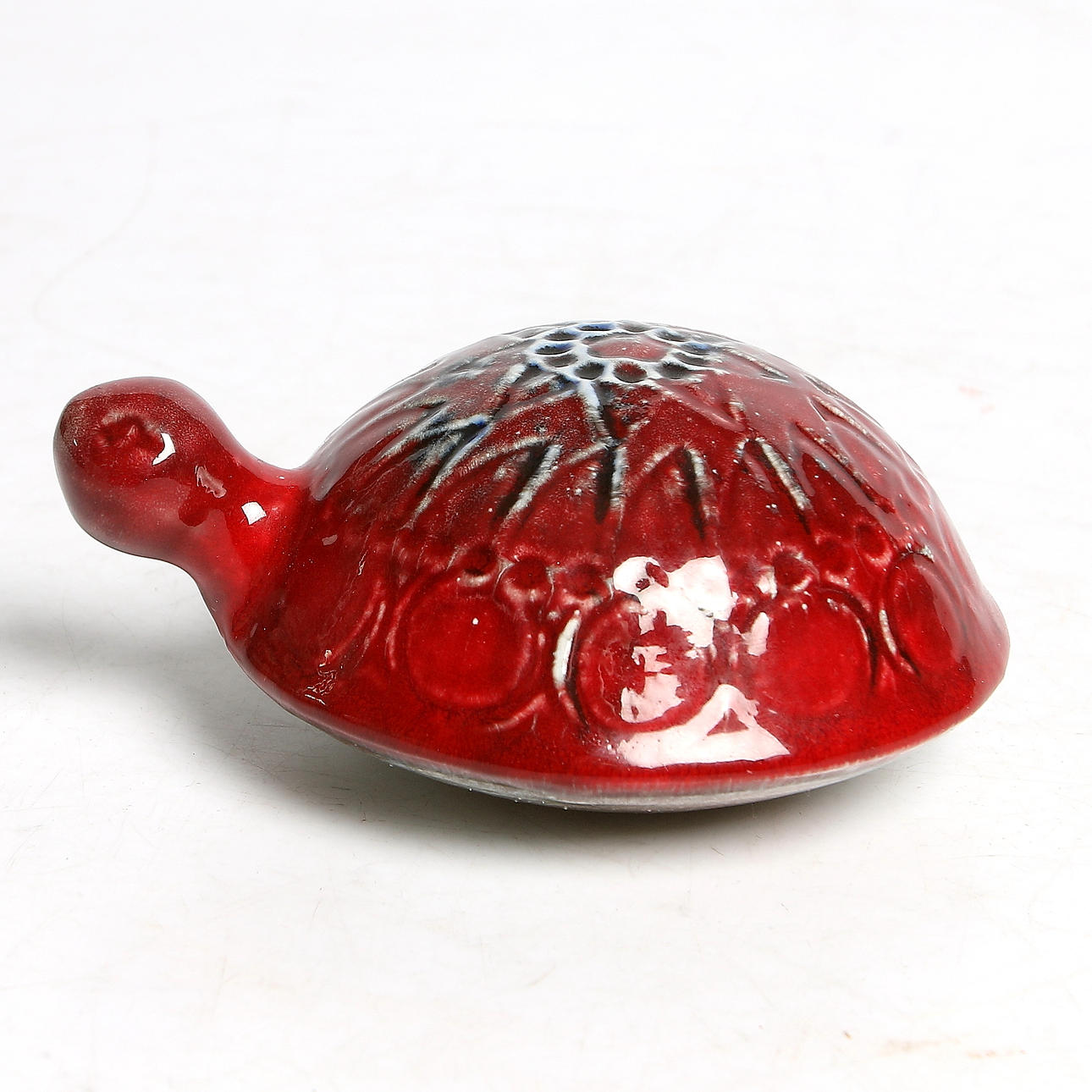 FIGURIN, stengods, sköldpadda, Gustavsberg, 1900-talets mitt.