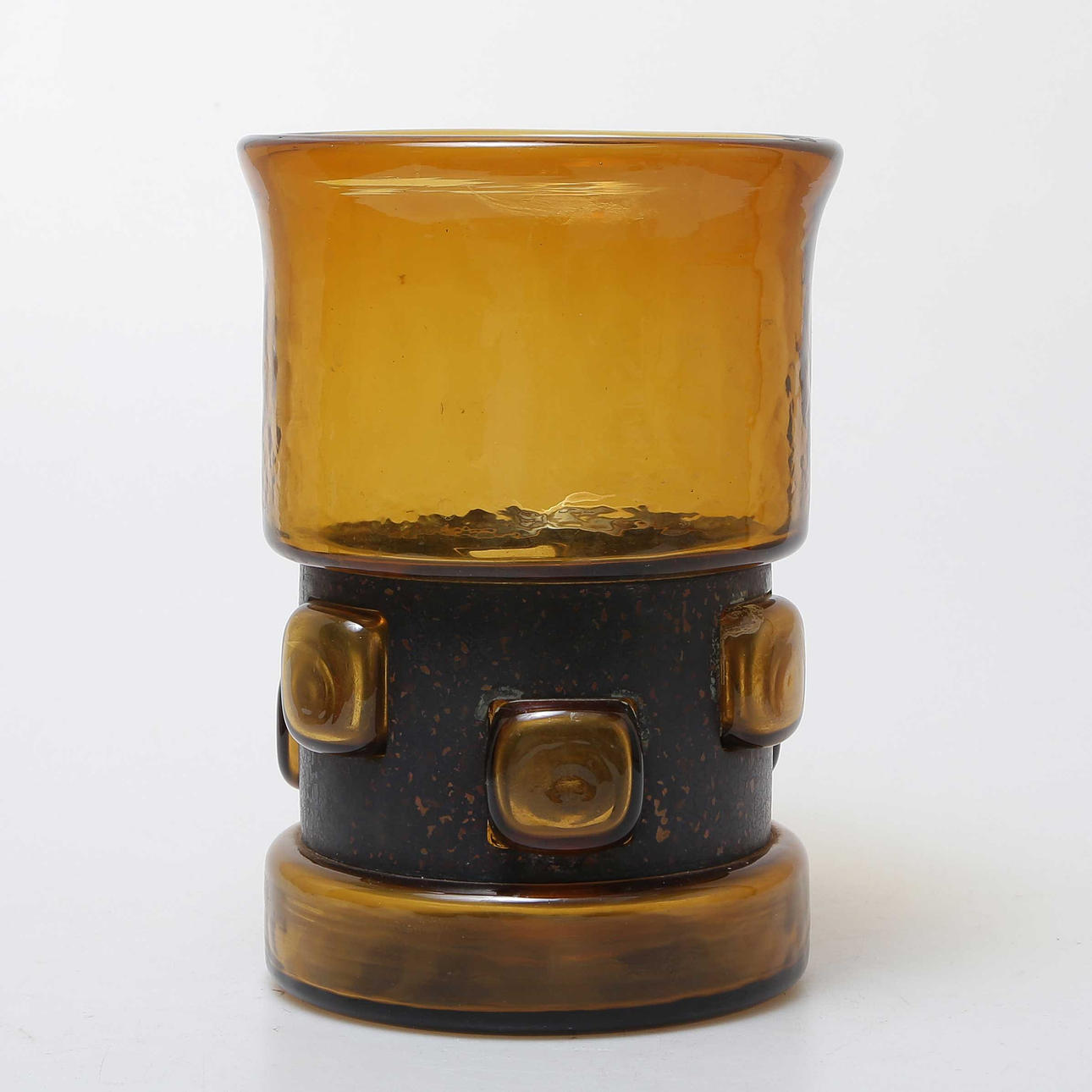 WIKTOR BERNDT. VASE, SIGNED.