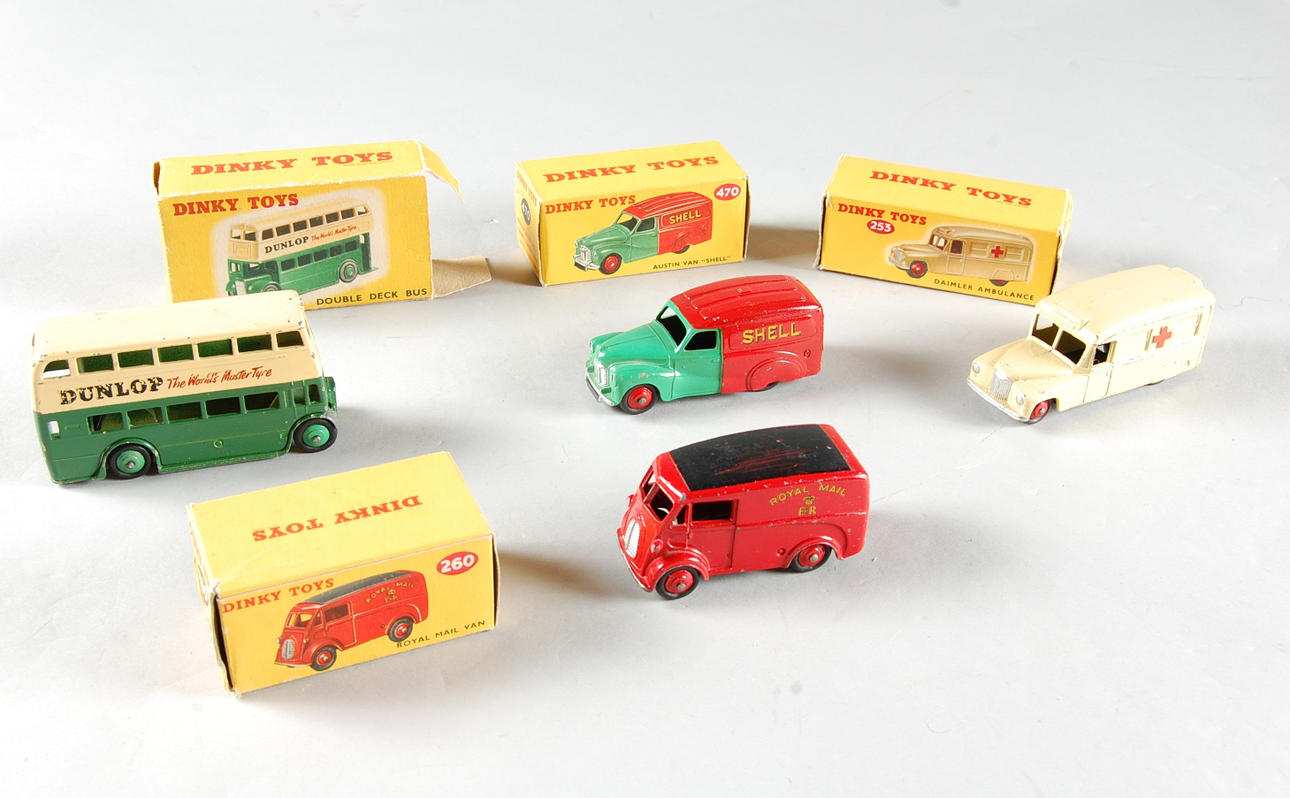 DINKY TOYS, 4 st i originalkartong.