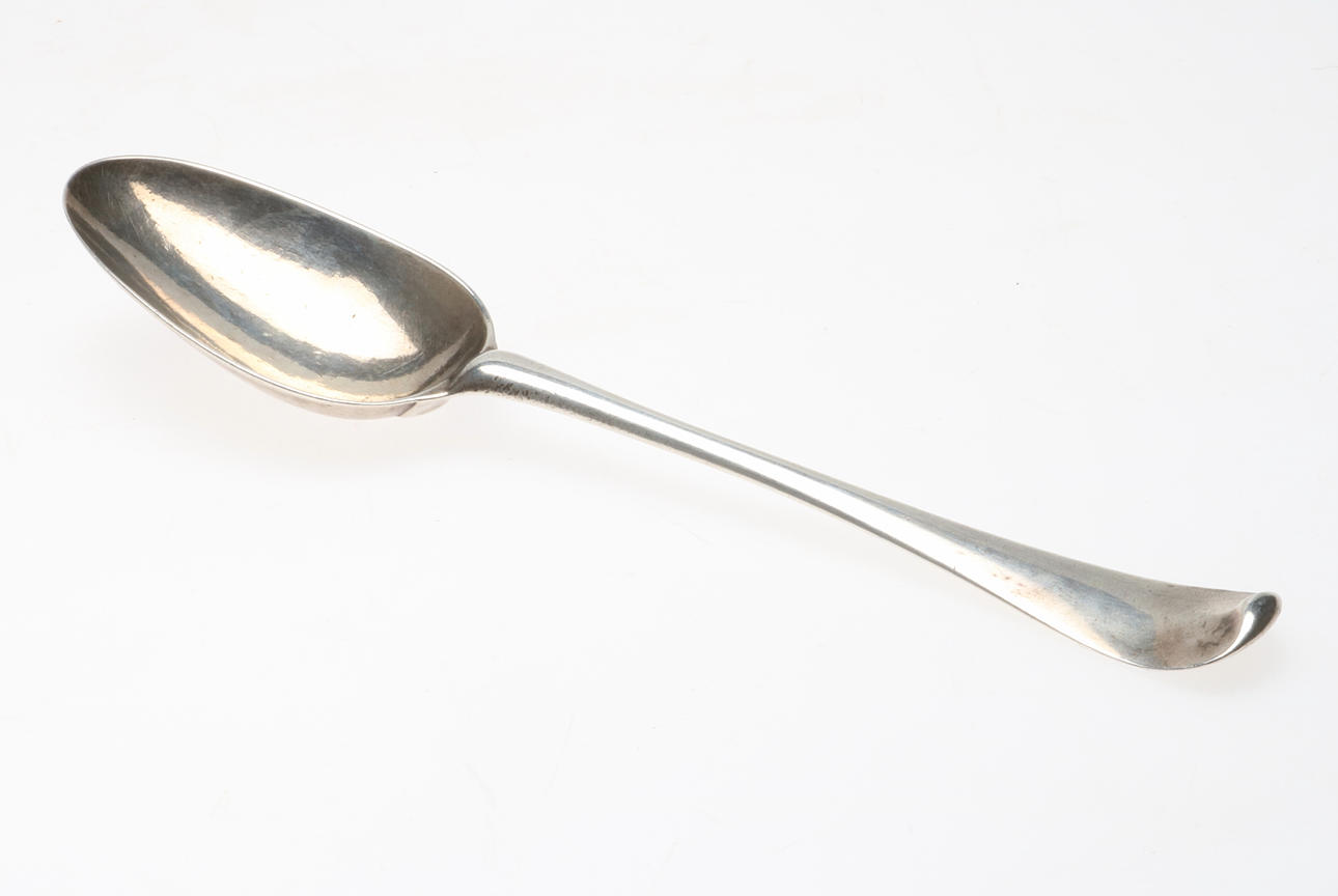 MATSKED, silver, Gustaf Stafhell d ä, Stockholm 1724.