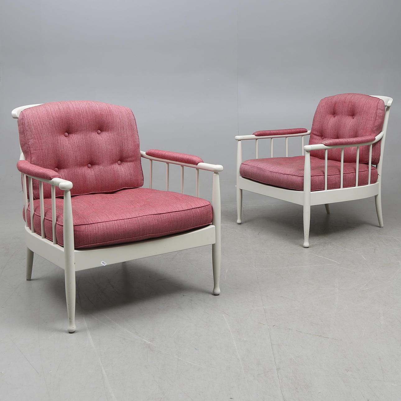 FÅTÖLJER, ett par, "Skrindan", Kerstin Hörlin-Holmquist, OPE-möbler.