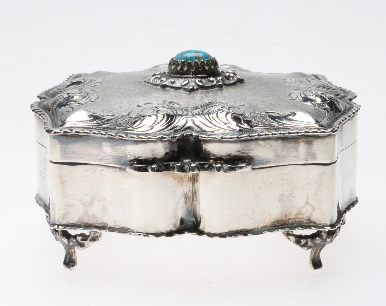 SILVERSKRIN, rokokostil, svensk importstämpel, 1900-tal.