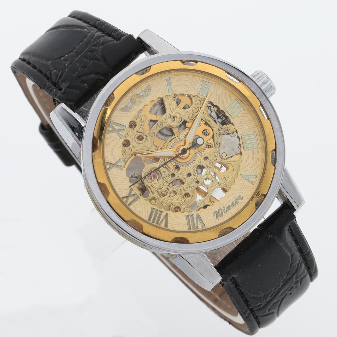 ARMBANDSUR, skelettur, Winner.