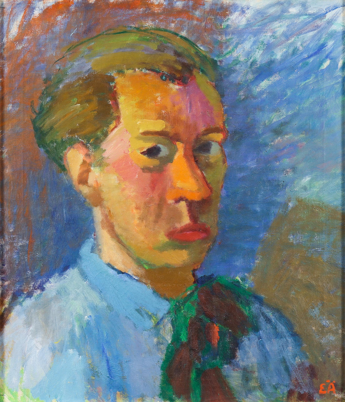 ERLING ÄRLINGSSON. Self-portrait.