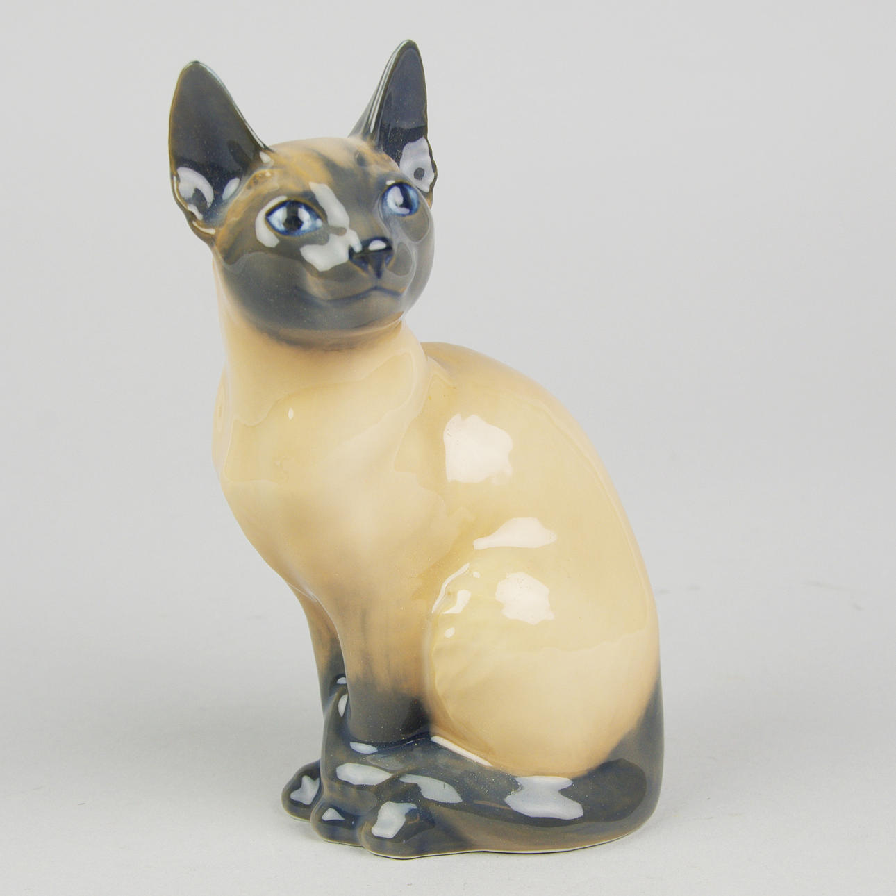FIGURIN, porslin, katt, Royal Copenhagen.