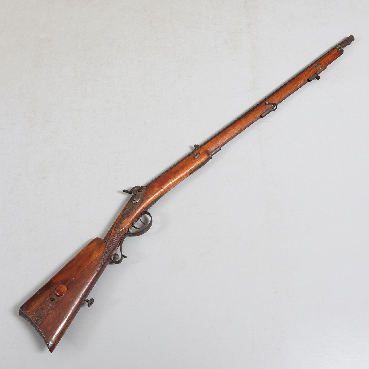 Ein Schleudergewehr aus der Mitte des 19. Jahrhunderts.