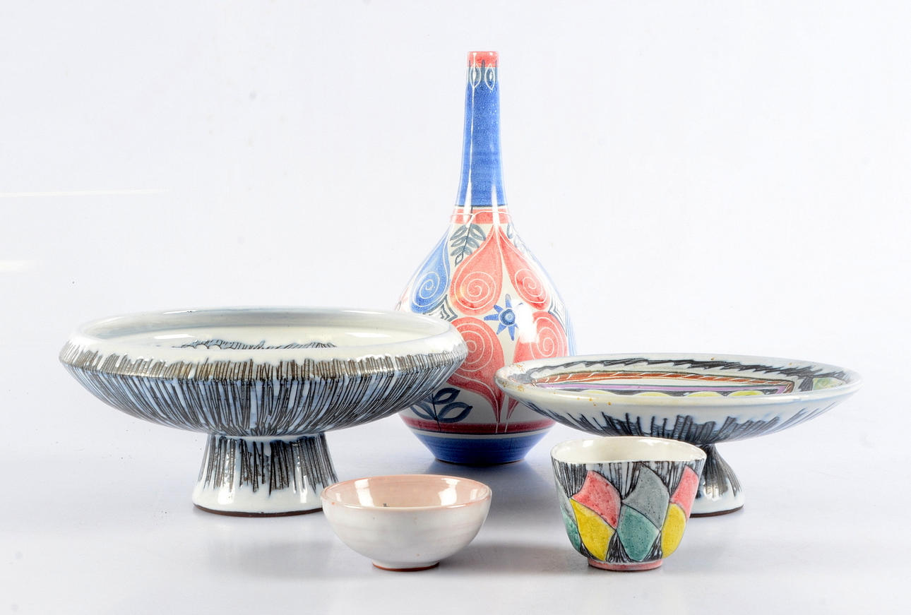 PARTI LAHOLMSKERAMIK, 5-delar.