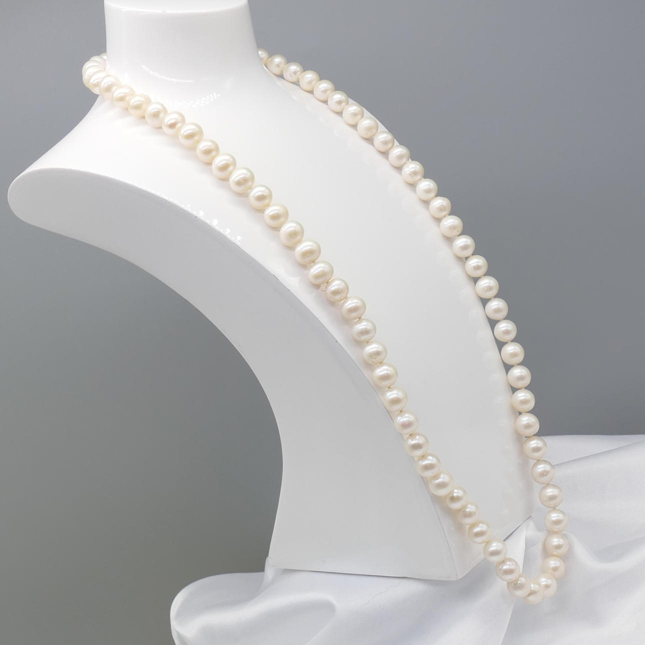 PÄRLHALSBAND, extra långt.