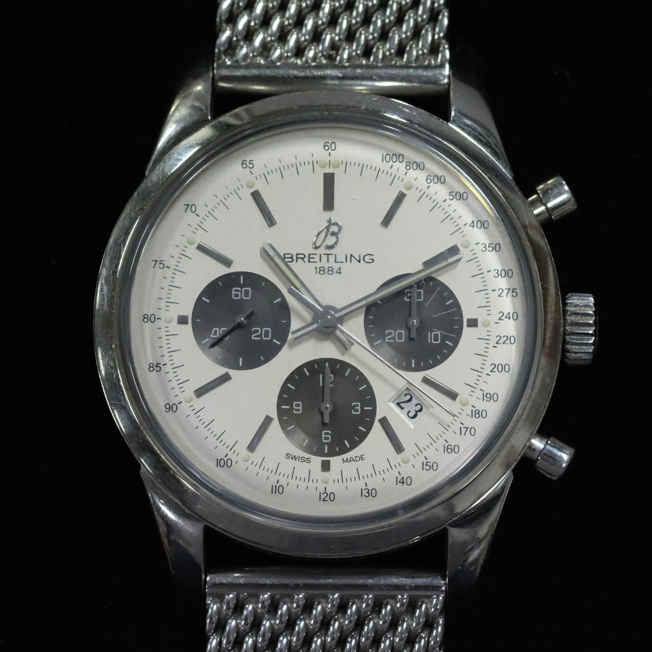 BREITLING. WRISTWATCHES. “TRANSOCEAN” CHRONOGRAPH. in 2012.