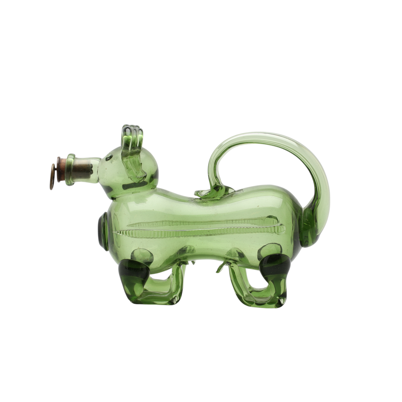 Ein gläserner Massenhund, 20. Jahrhundert.