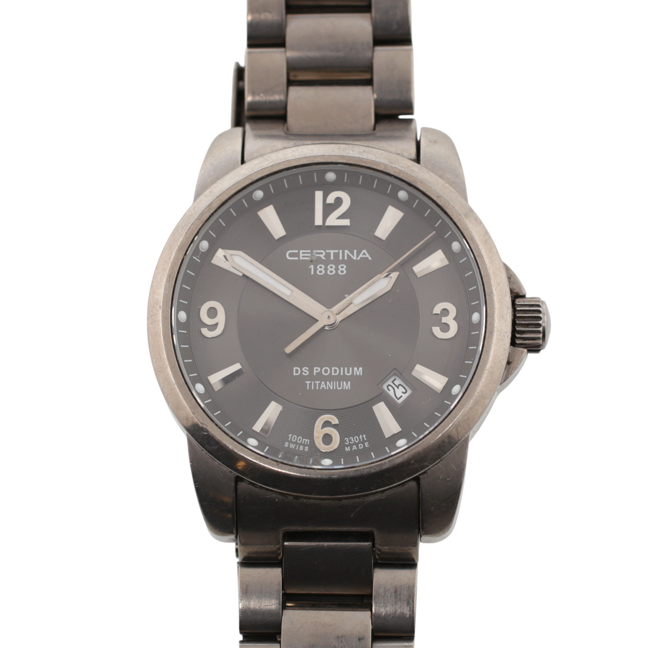 RELOJ DE PULSERA PARA HOMBRE, CERTINA 1888 DS PODIUM TITANIUM.