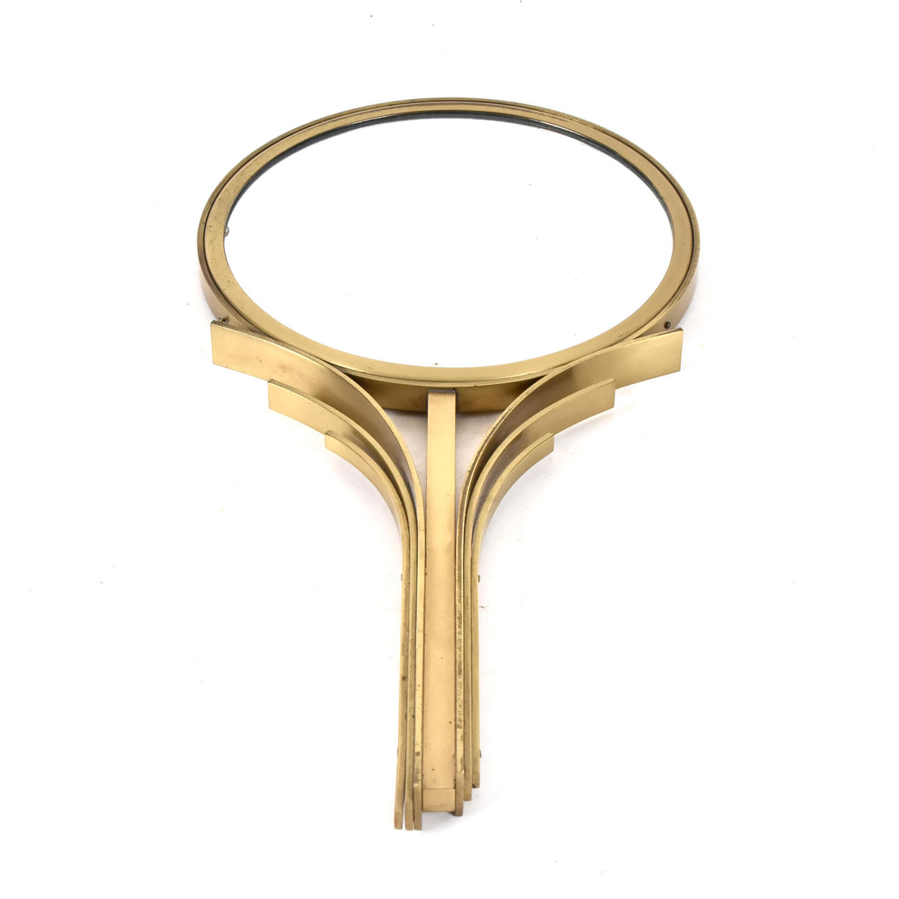 IVAR ÅLENIUS BJÖRK. Hand mirror, brass.