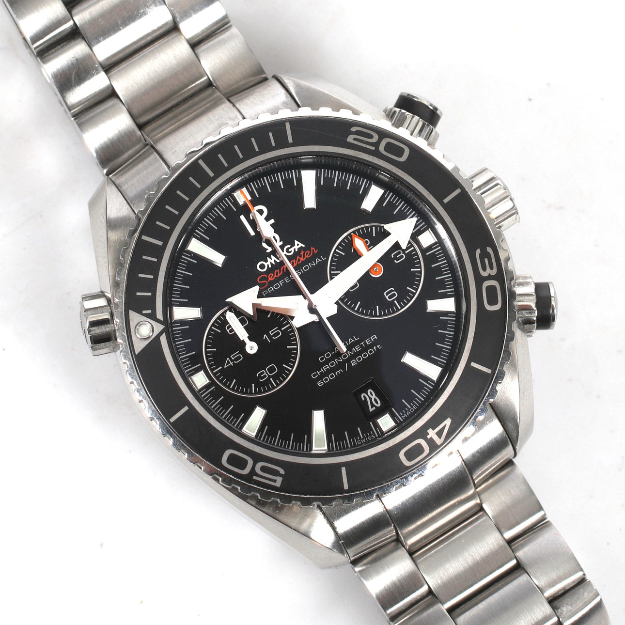 ARMBANDSUR, stål, Omega Seamaster Planet Ocean. 2015.