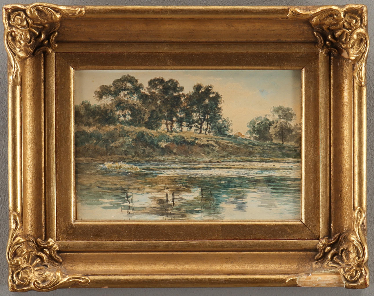 JAMES ALFRED AITKEN. English landscape.