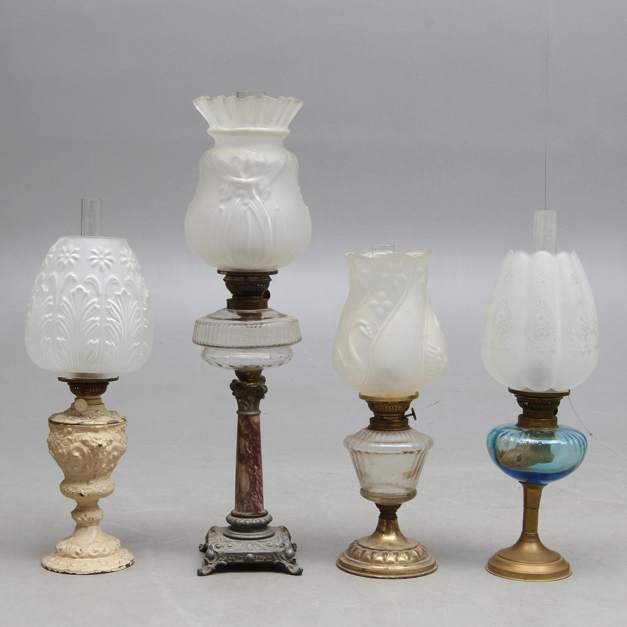 FOTOGENLAMPOR, 4 st, 18/1900-tal.