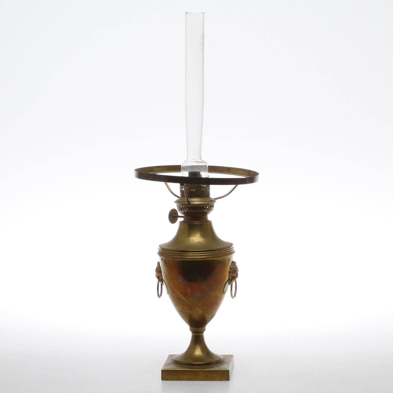 FOTOGENLAMPA, mässing, 18/1900-tal.