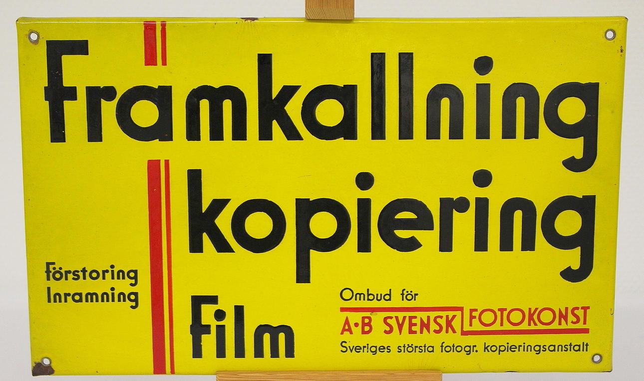 REKLAMSKYLT, emalj.