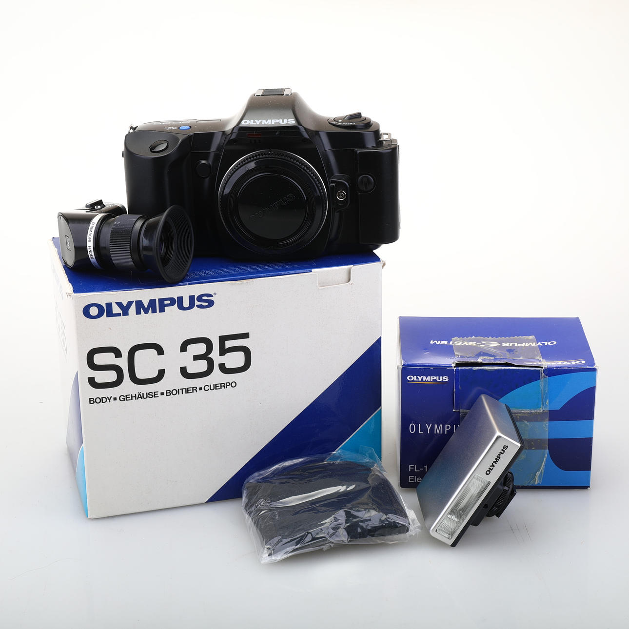 CAMERA Olympus SC 35, as well as FLASH, Electronic FL-14.