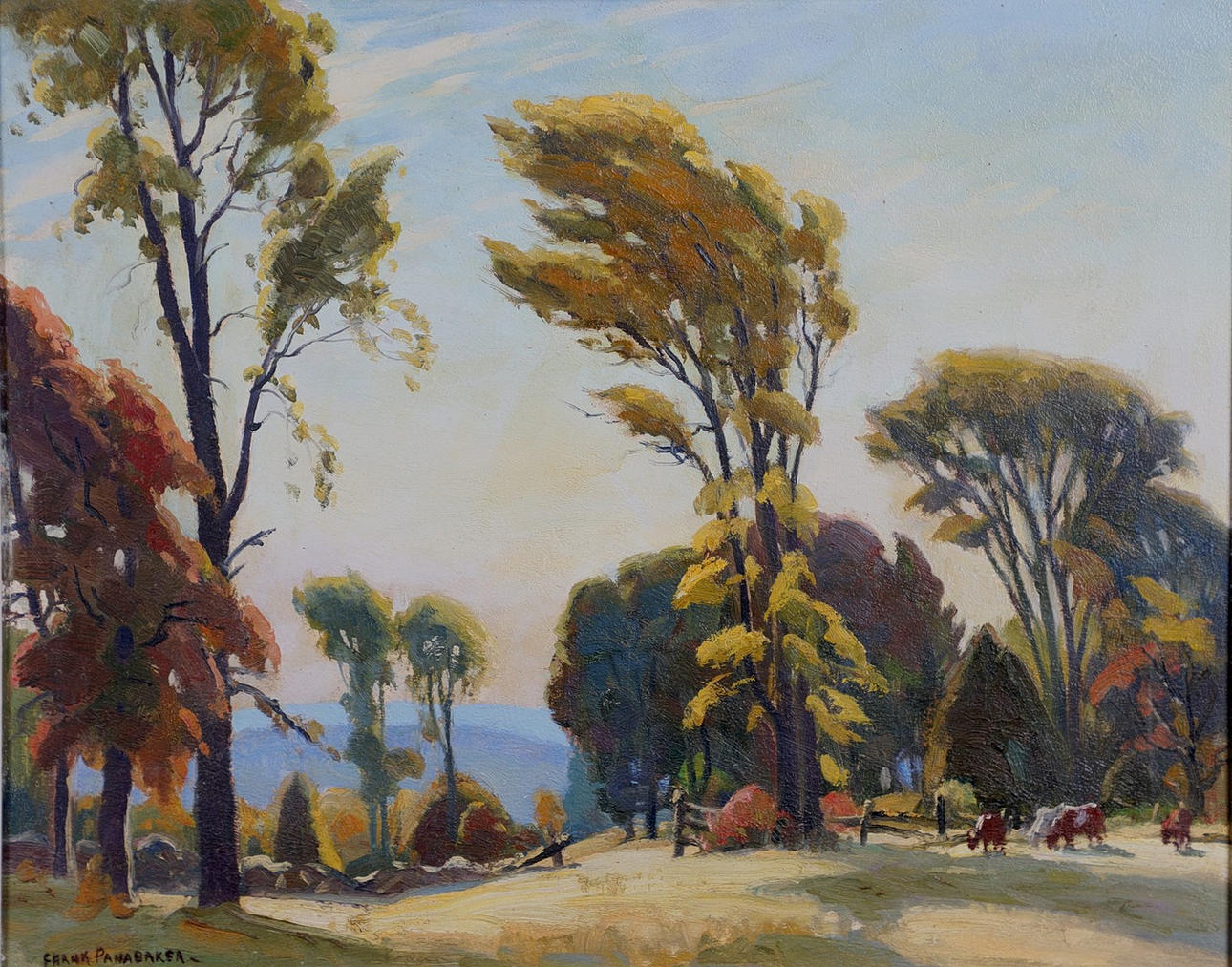 FRANK PANABAKER (CANADIAN, 1904-1992). OCTOBER MORNING, NORTH HASTINGS, ONTARIO.