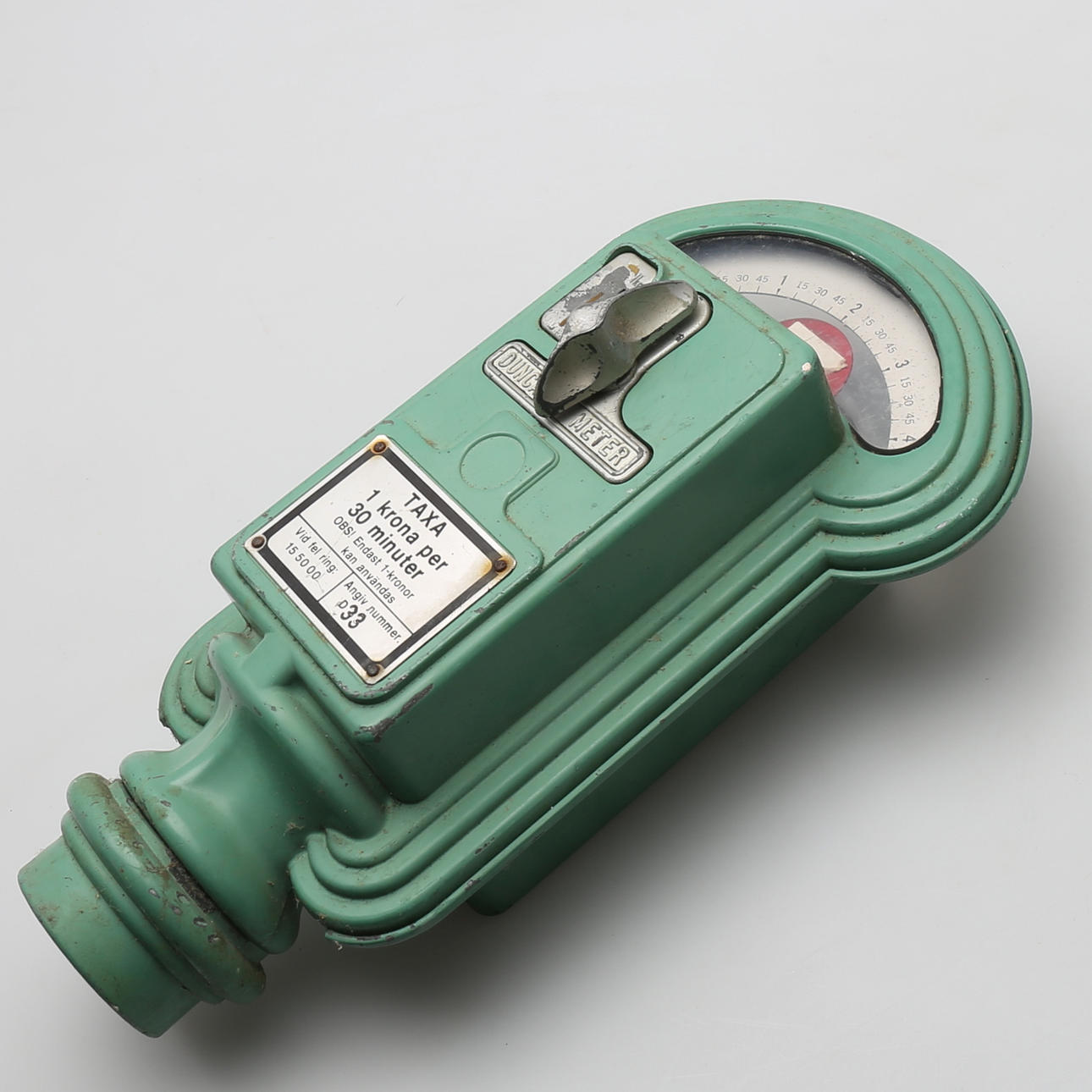 PARKERINGSMÄTARE, Duncan Meter, Duncan Industries U.S.A, 1900-talets mitt.