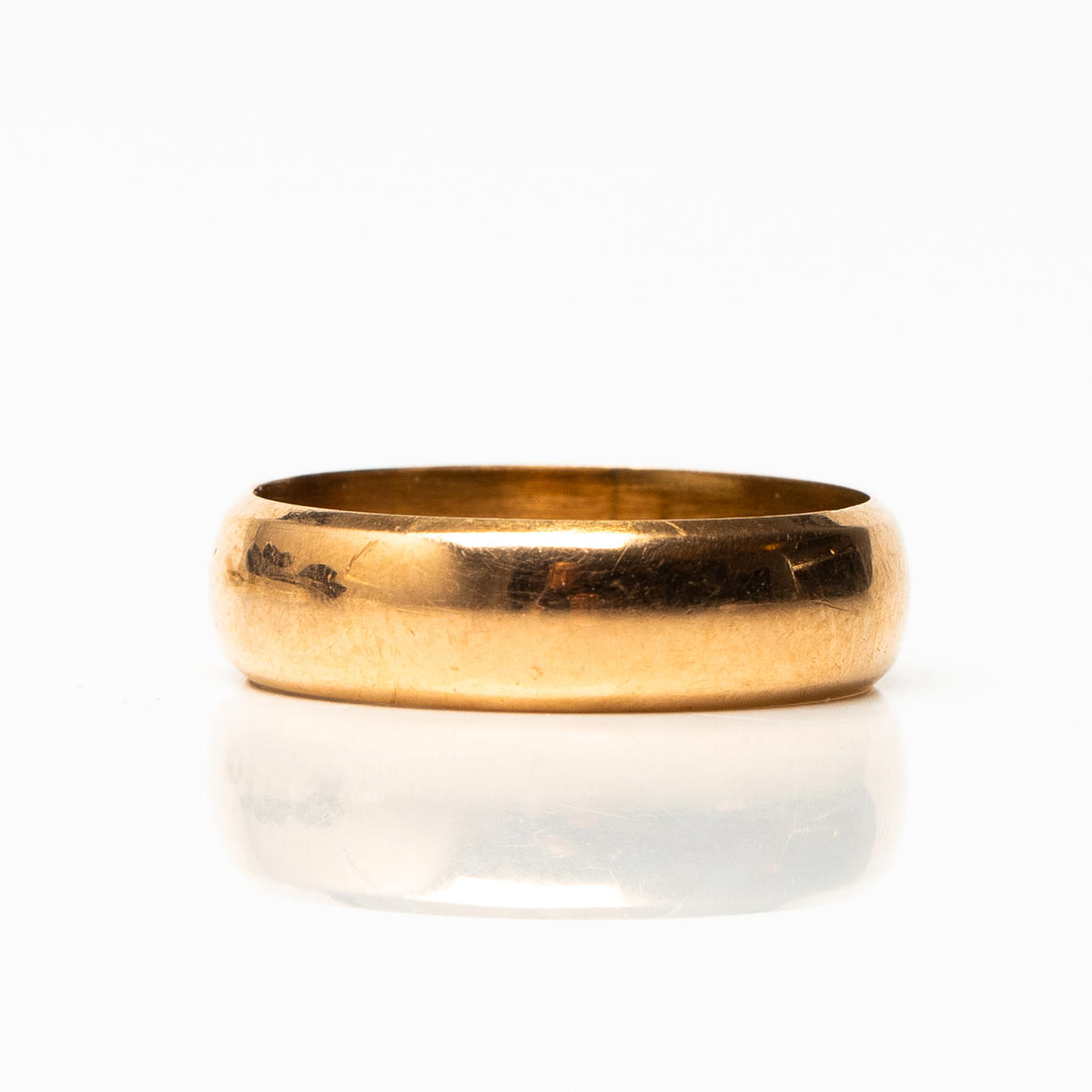 RING, 14k guld. Ryssland.