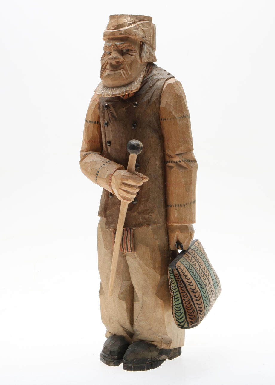 SKULPTUR, trä, Axel Ericson, 1944.