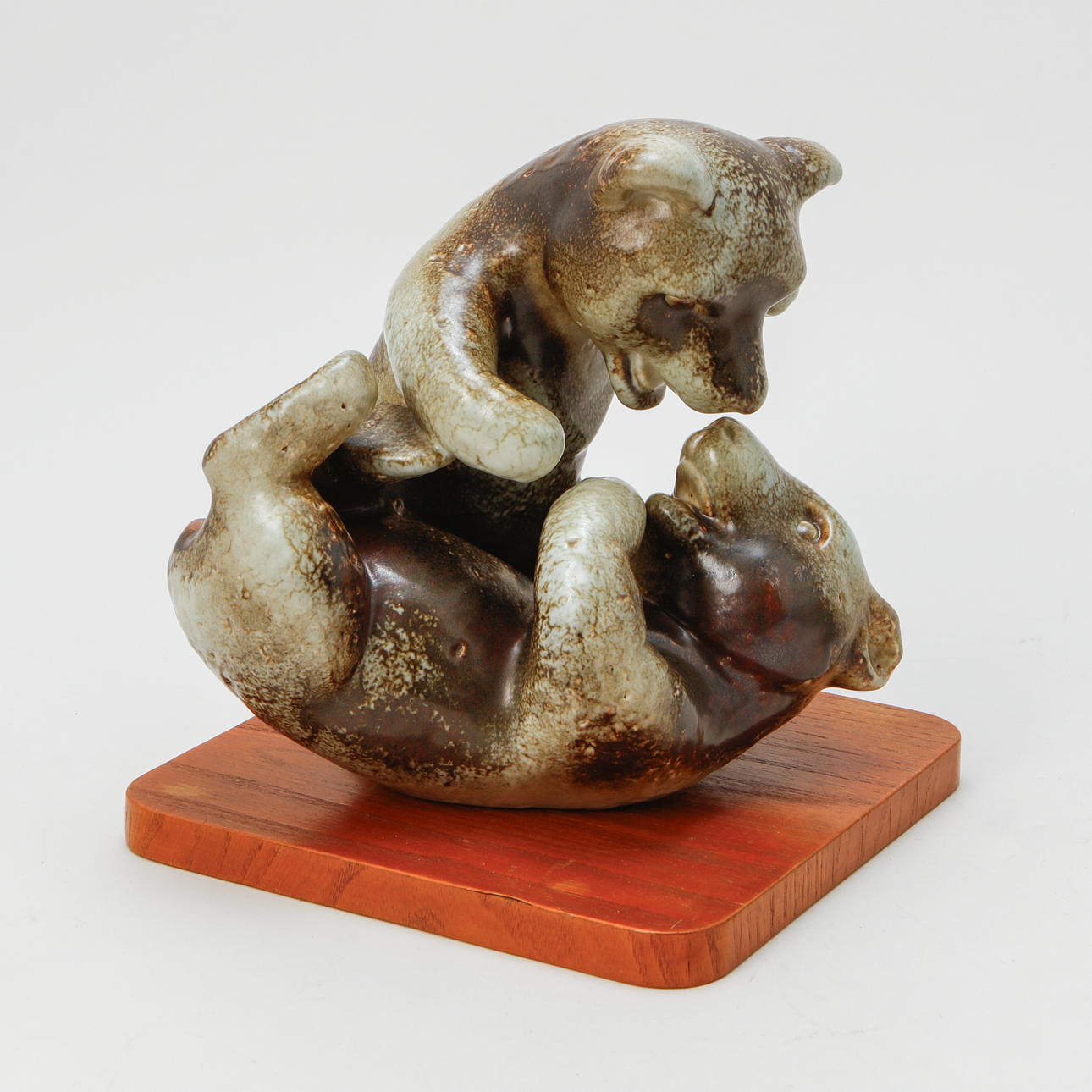 KARL GRÖSSL. FIGURIN, stengods, Rörstrand.