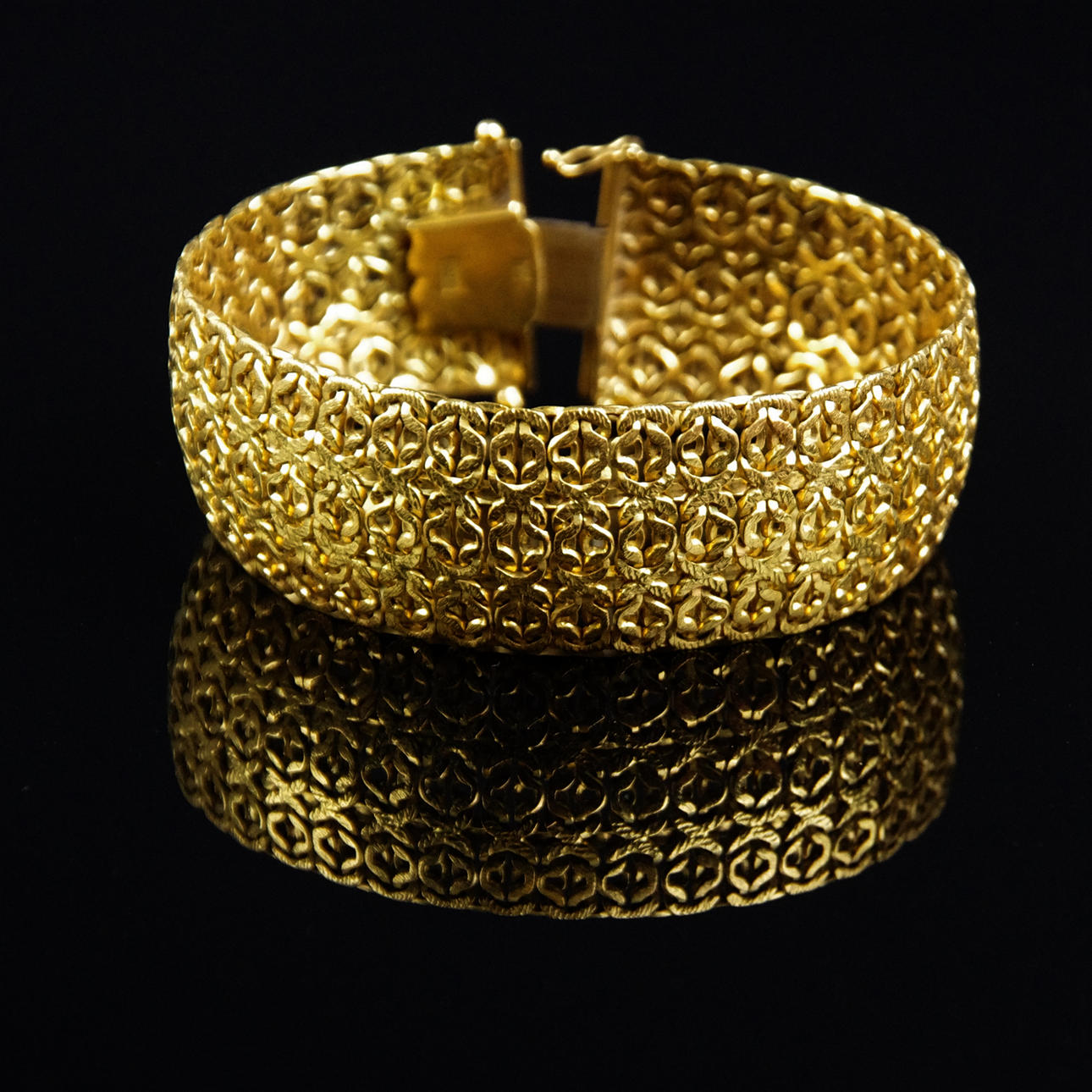ARMBAND, 18K guld.