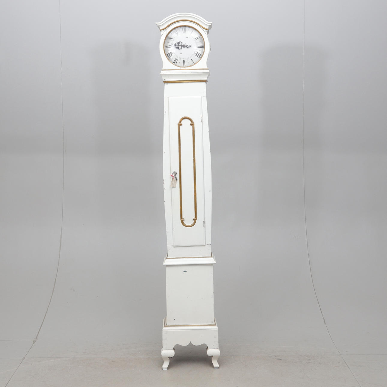 A floor clock, second half of the 18th century.