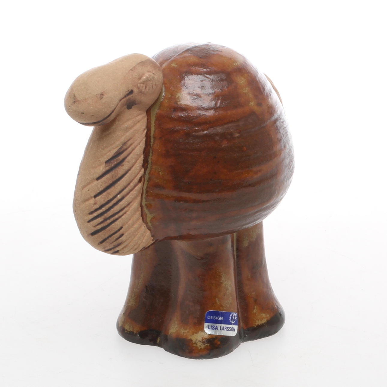 FIGURIN, stengods, Kamel, Lisa Larson, Gustavsberg.