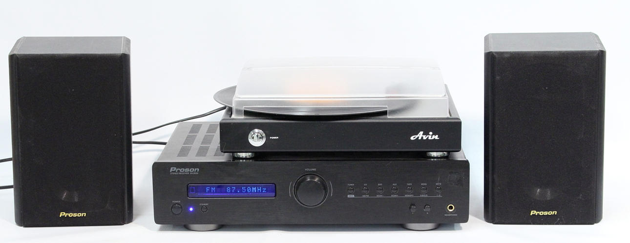 STEREOANLÄGGNING, 4 delar.