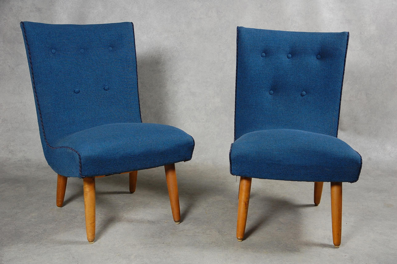 FÅTÖLJER 1 par, 1940-tals design.