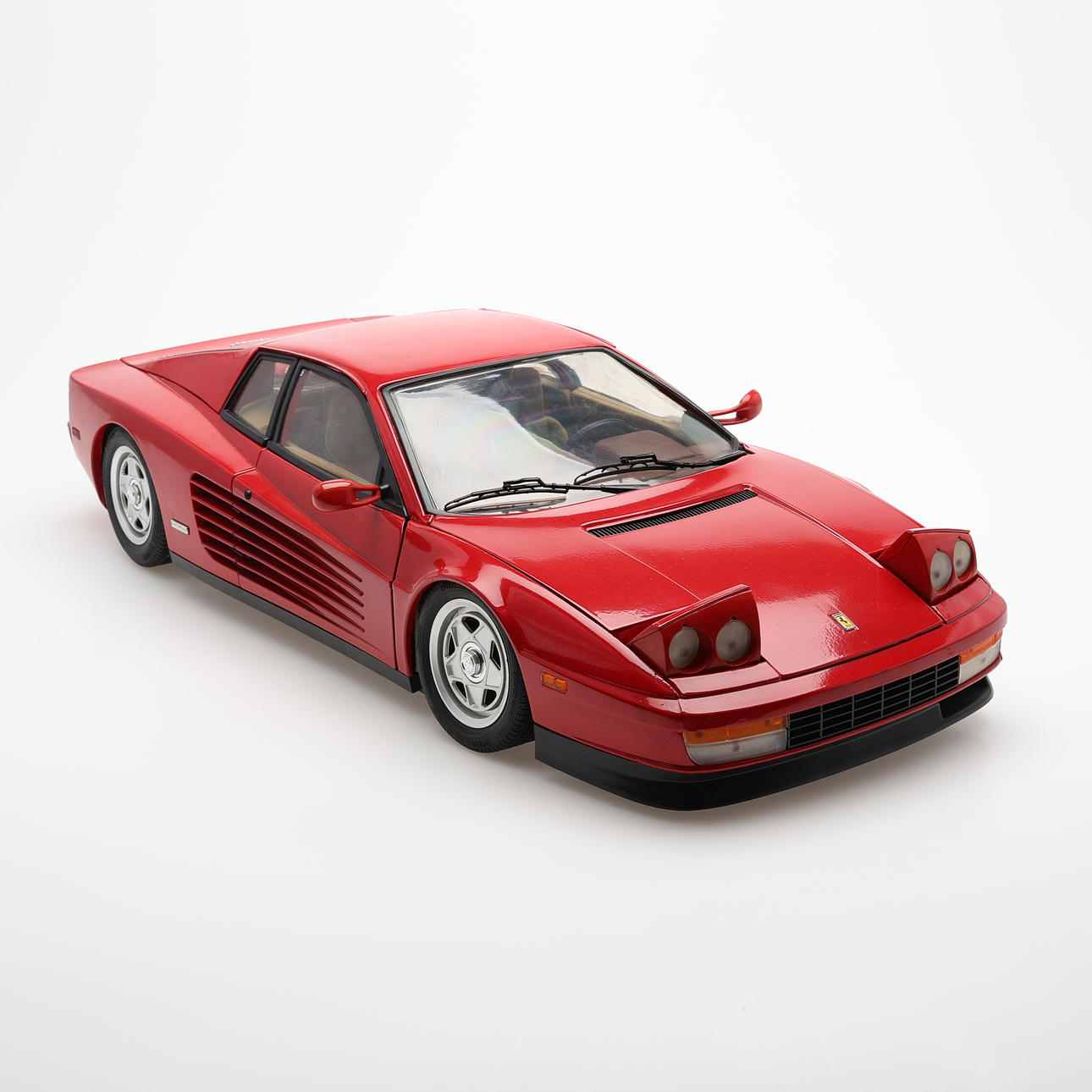 MODELLAUTO, FERRARI TESTAROSSA, POCHER, RIVAROSSI, MASSSTAB 1:8.
