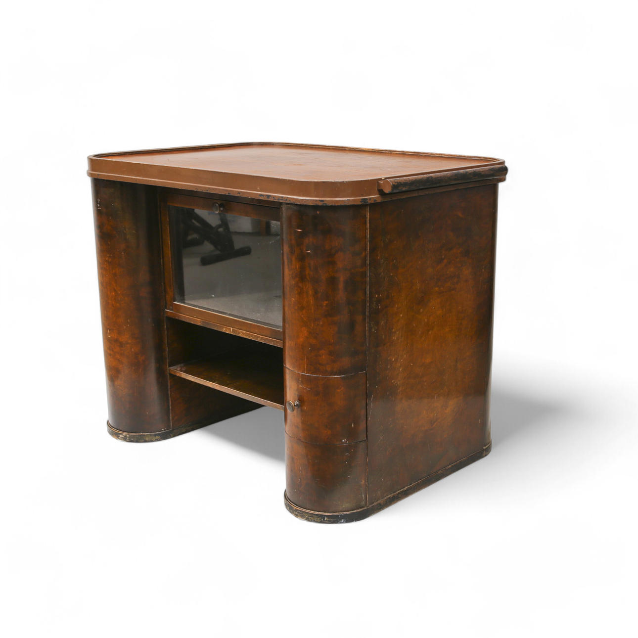 DRINKBORD, Art Deco, multifunktionell med förvaring, ca år 930.