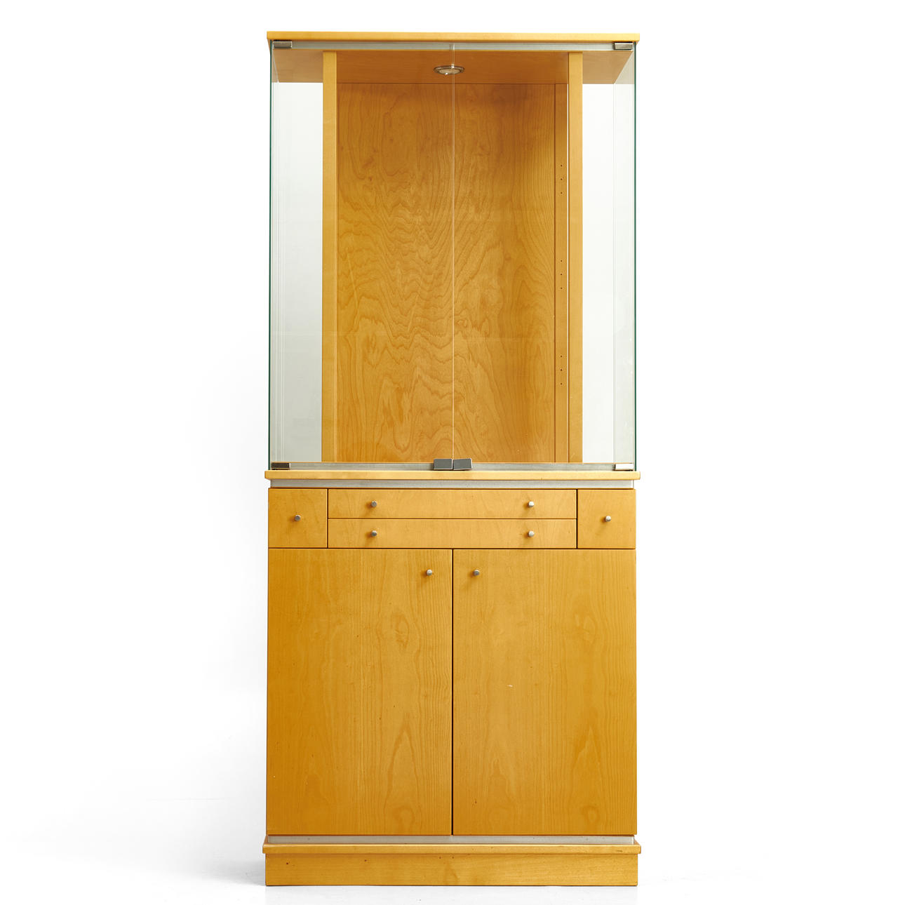 JOHAN HELLSTRÖM, A two-piece “Effect” display cabinet, Dux.