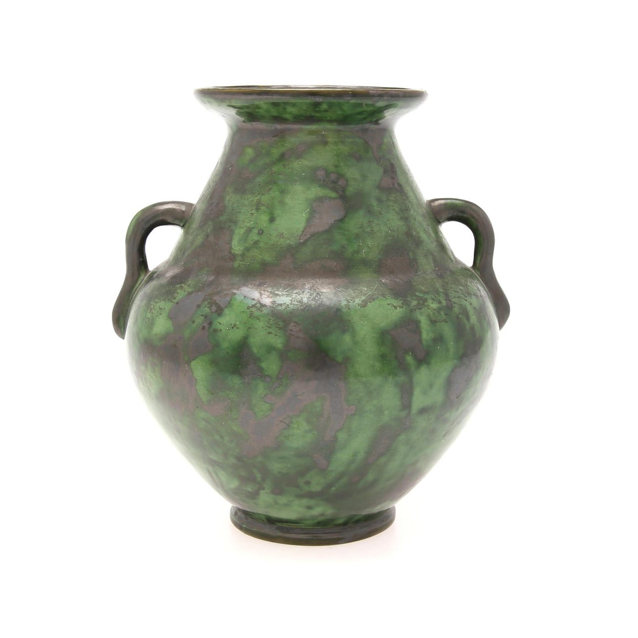 A ceramic vase, Art Nouveau, Nittsjö.