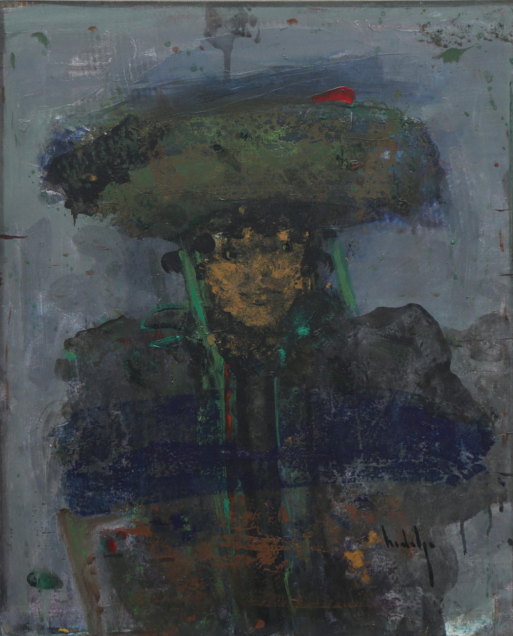 JOAQUIM HIDALGO. Una joven.