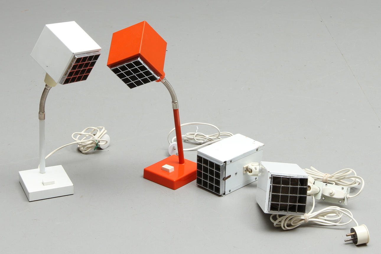 LAMPOR 4 st, "Kuben" Elidus.