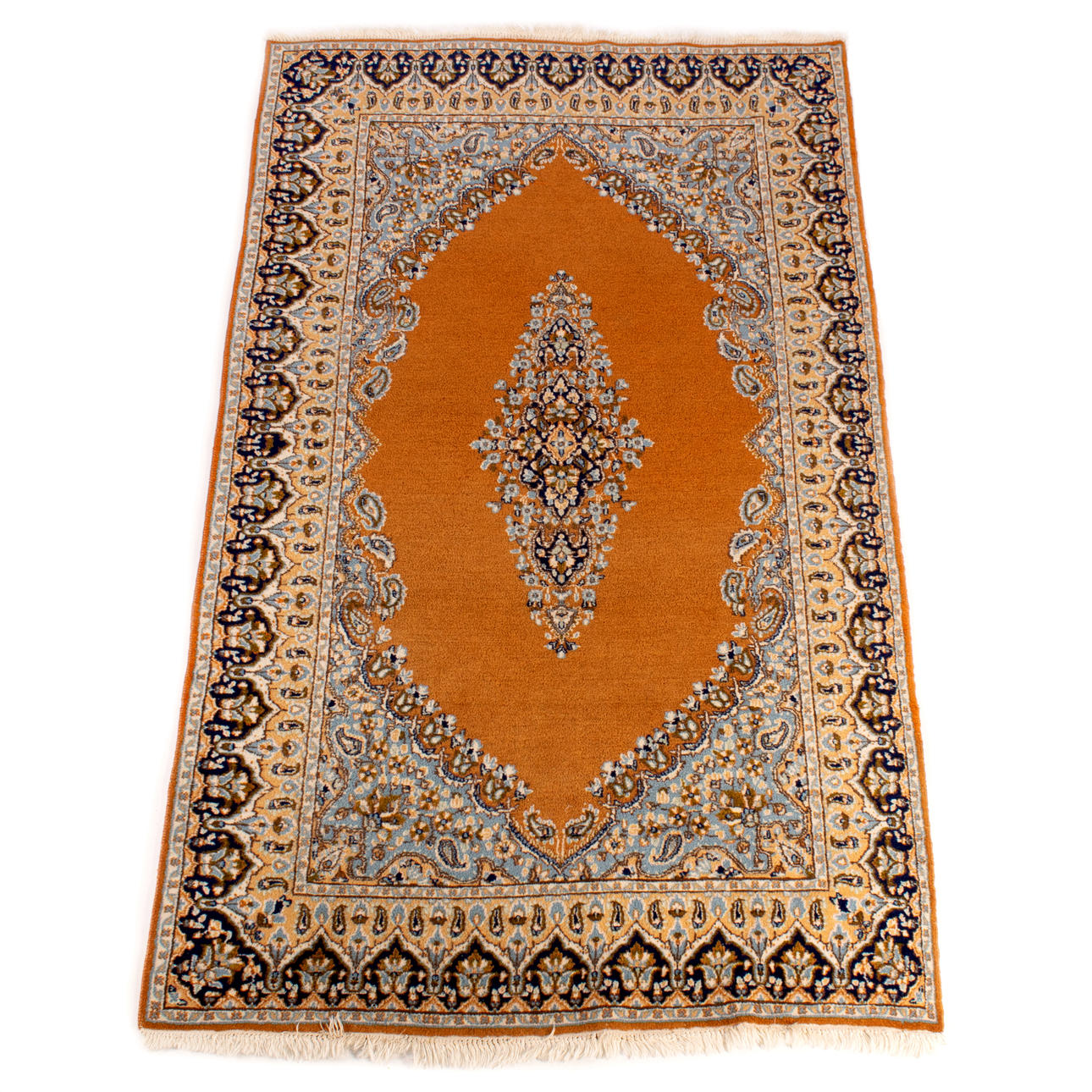 Oriental carpet Kerman 250X144 20th century.