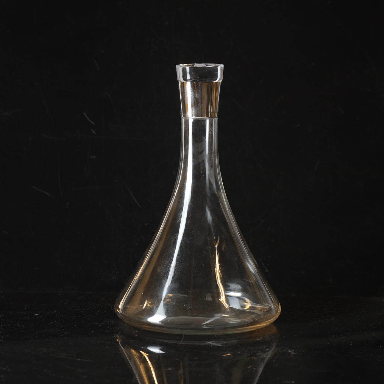 Glaskaraffe, „Menu“, Design Louise Christ Fredriksen, zeitgenössisch.