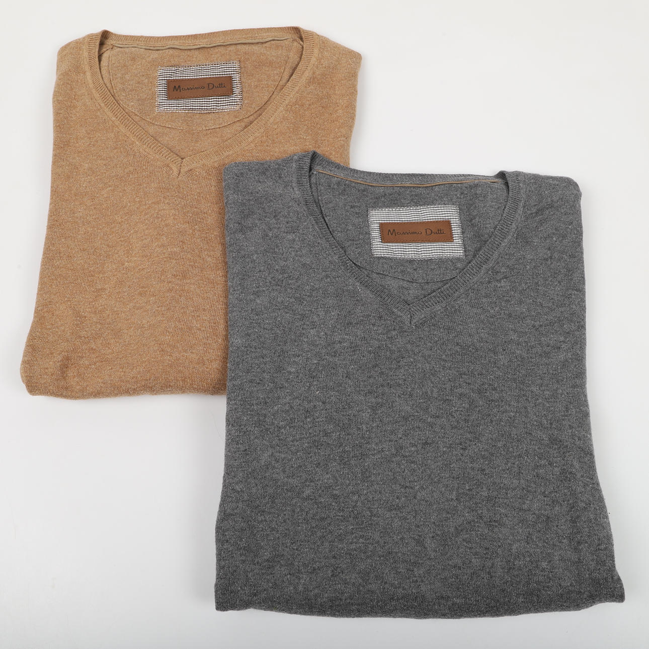 MEN'S SWEATERS, 2 pieces, knitted, Massimo Dutti.