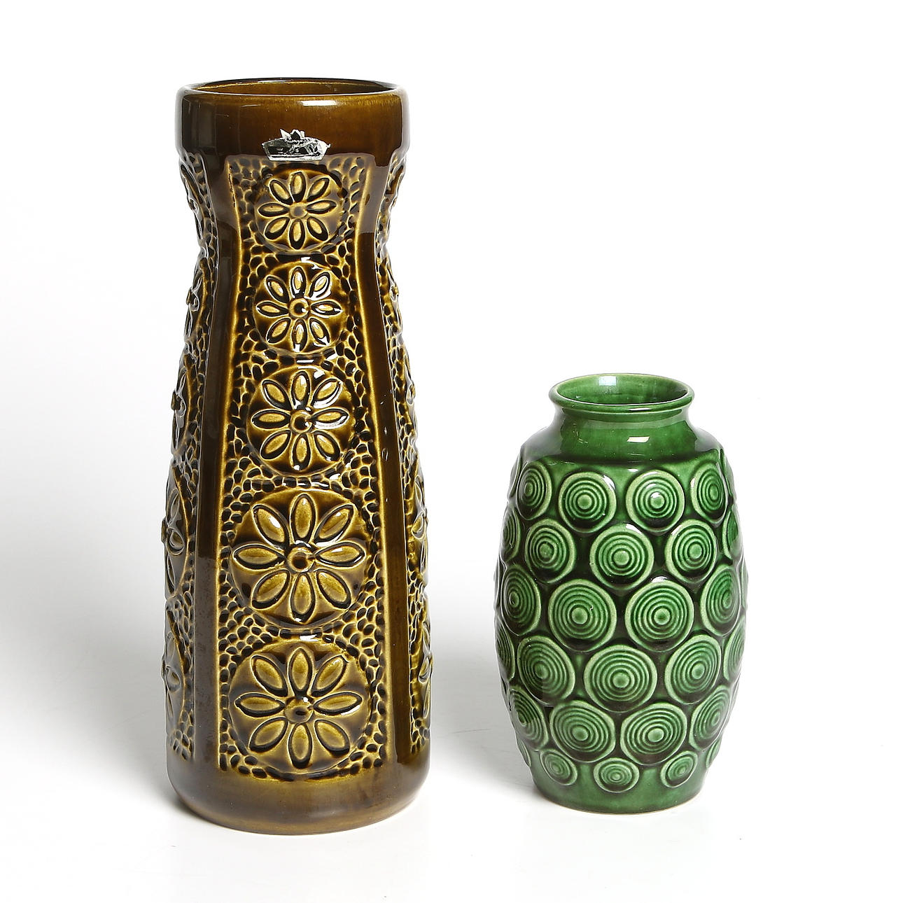 VASER, 2 st, keramik, Bay, West Germany, 1960/70-tal.