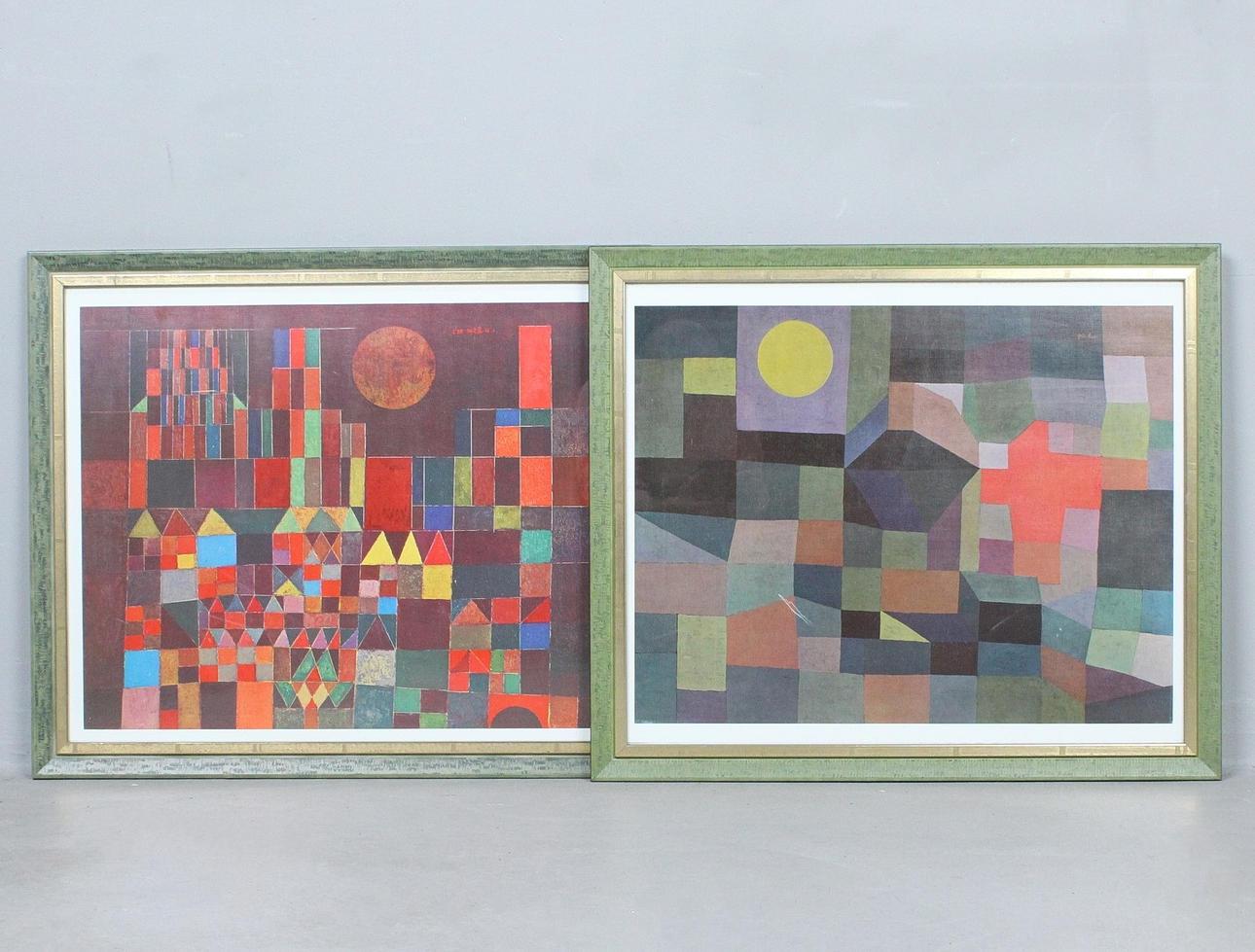 PAUL KLEE. Nach. 'Landschaften', Drucke.