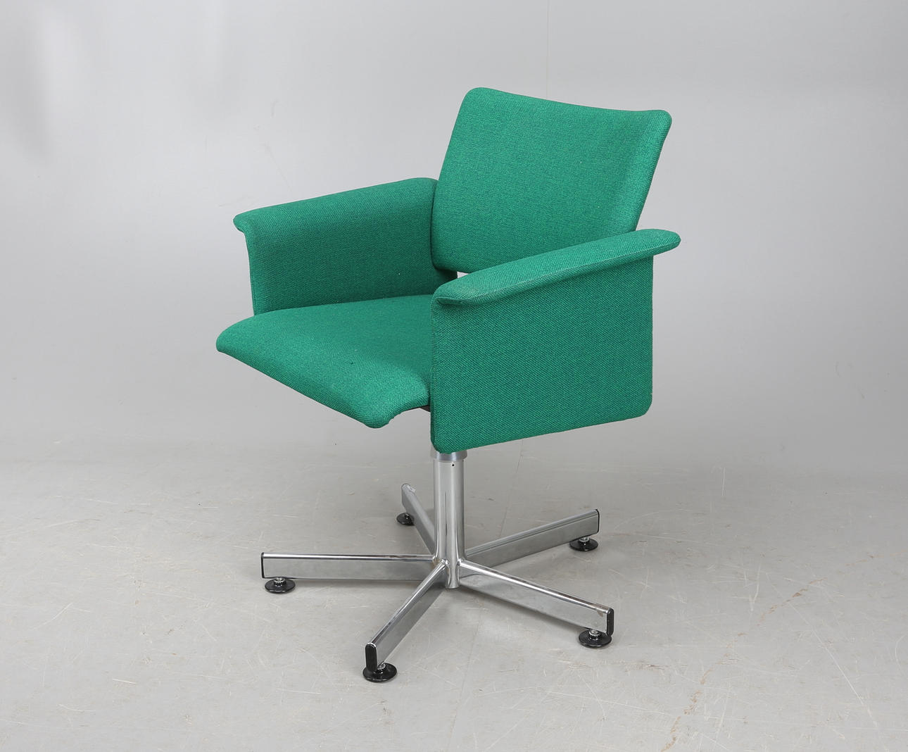 SKRIVBORDSSTOL, stål, Ring Mekanikk, Norge, 1900-tal.