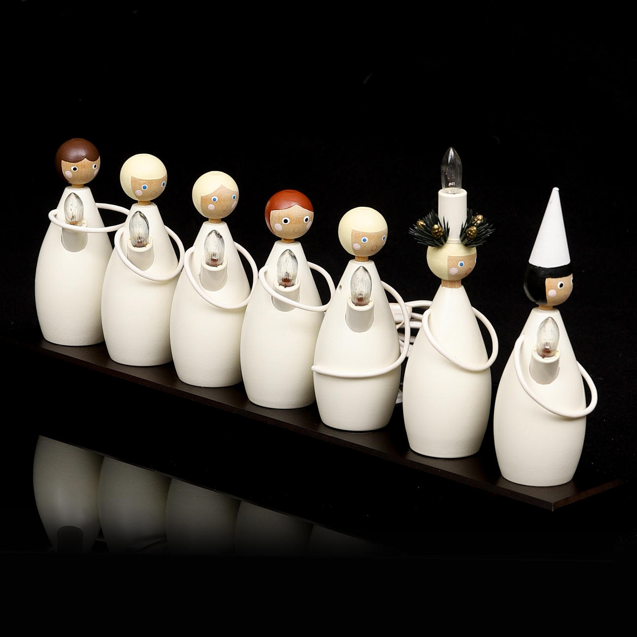 ADVENTSLJUSSTAKE, LUCIATÅG, DESIGN STEN BENGTSSON.