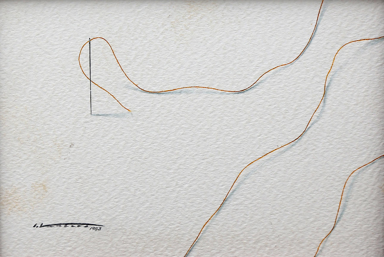 ISIDRO VENTURA. Aguja e hilo.