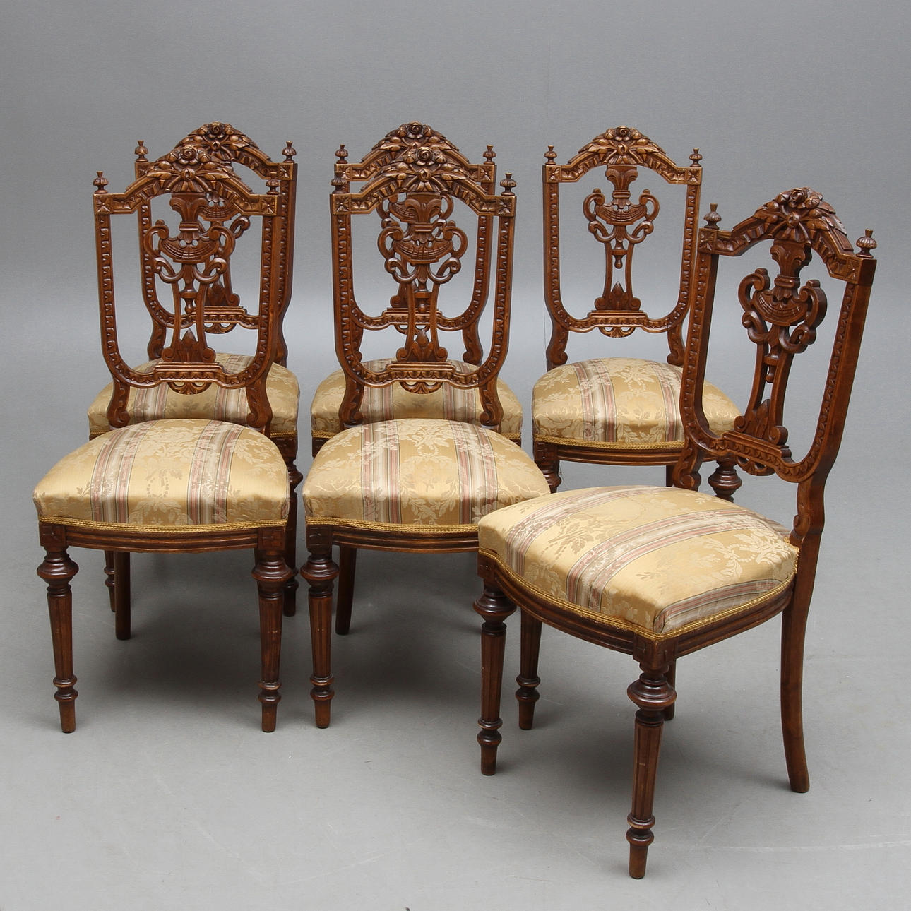 STOLAR, 6 st, omkring 1900.