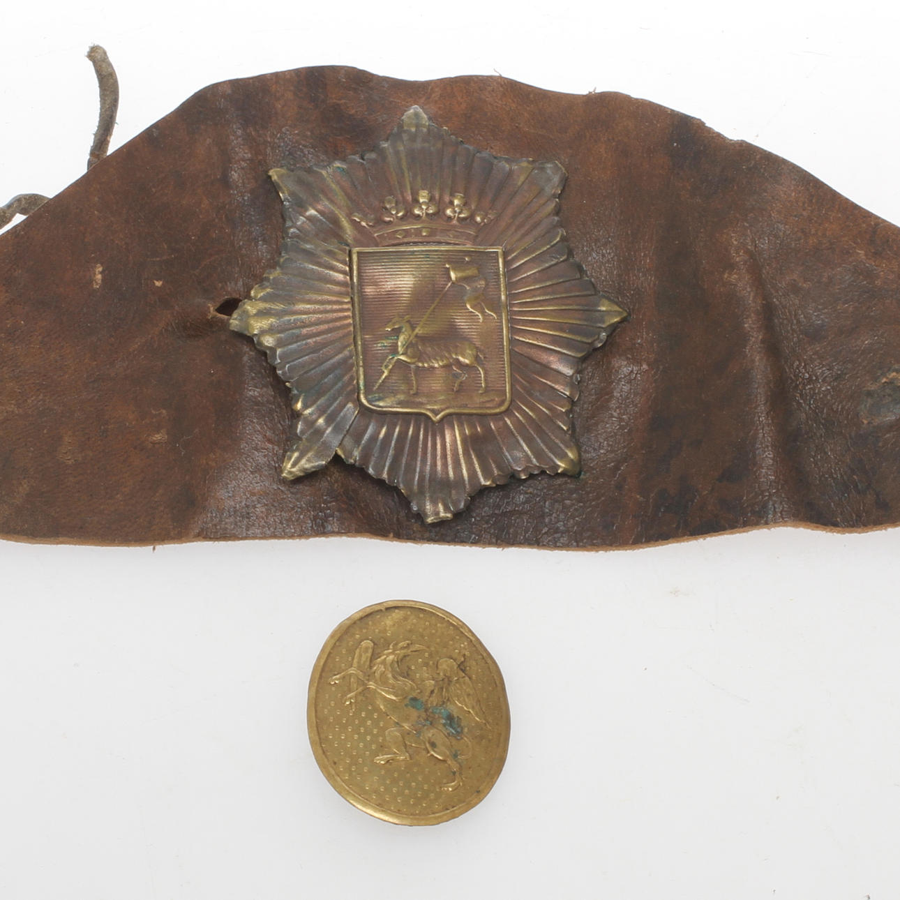 MÖSS/HATTMÄRKEN, 2 st, 1800-talets första hälft.