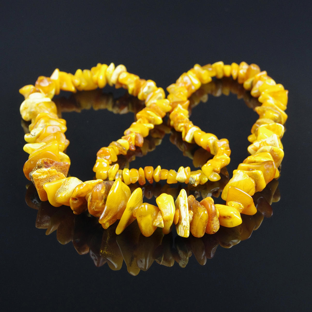 COLLIER, bärnsten.